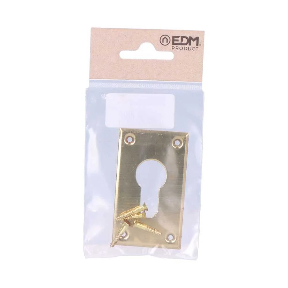 Furo de Chave 40x70mm Lat&atilde;o em Blister Edm
