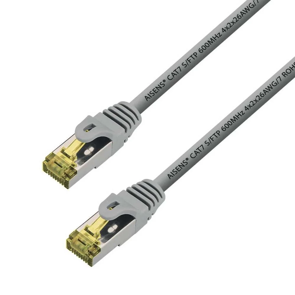 AISENS A146-0337 CABO DE REDE CINZENTO 5 M CAT7 S.