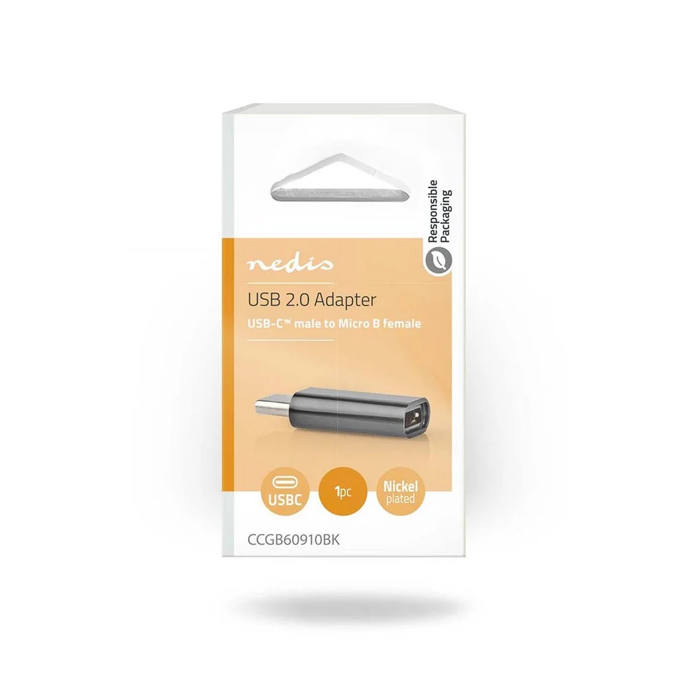 Adaptador Usb  Usb2.0  Usb-C Macho  Usb Micro