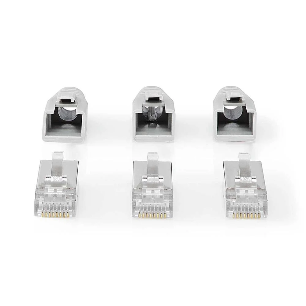Conector Rj45  Passagem Rj45  Ftp S&oacute;lido/Encalh