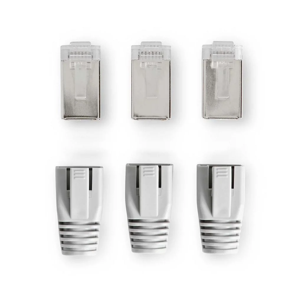 Conector Rj45  Passagem Rj45  Ftp S&oacute;lido/Encalh