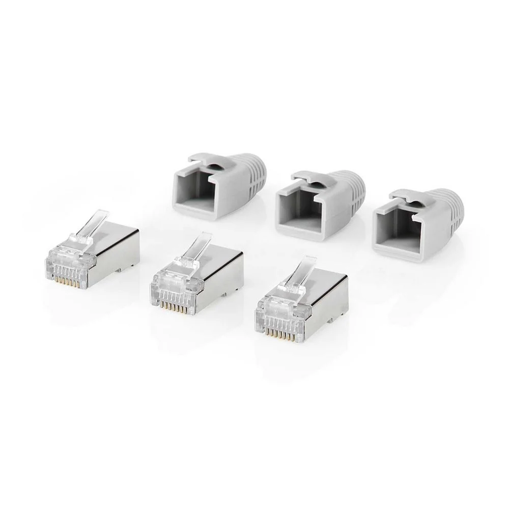 Conector Rj45  Passagem Rj45  Ftp S&oacute;lido/Encalh