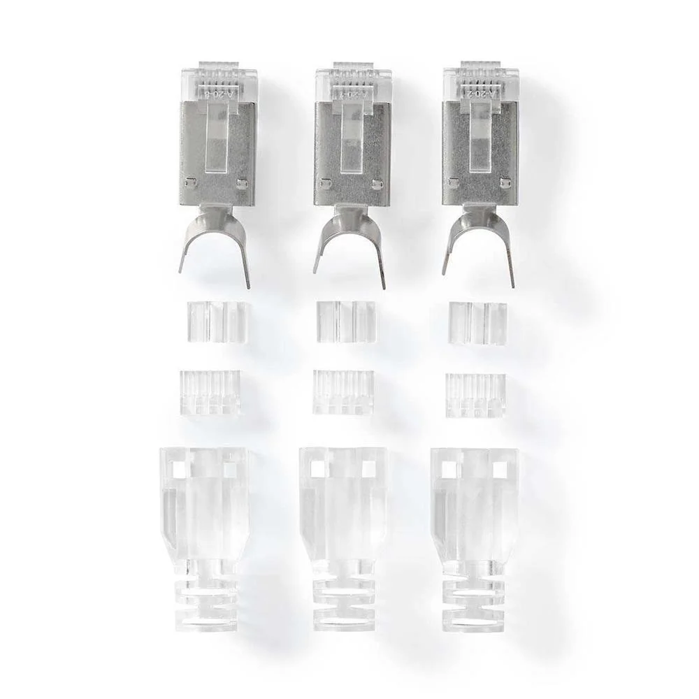 Conector Rj45  Passagem Rj45  Ftp S&oacute;lido/Encalh