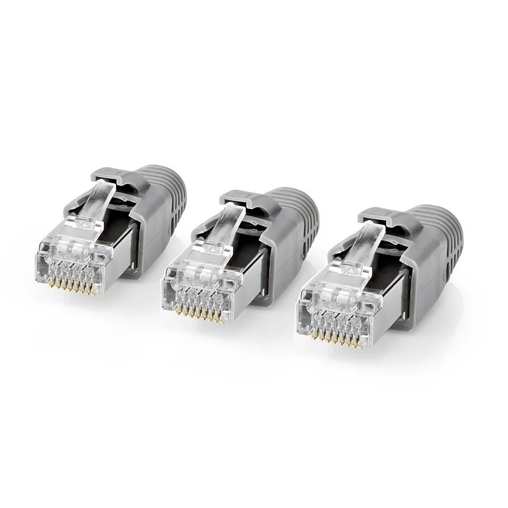 Conector Rj45  Passagem Rj45  Ftp S&oacute;lido/Encalh