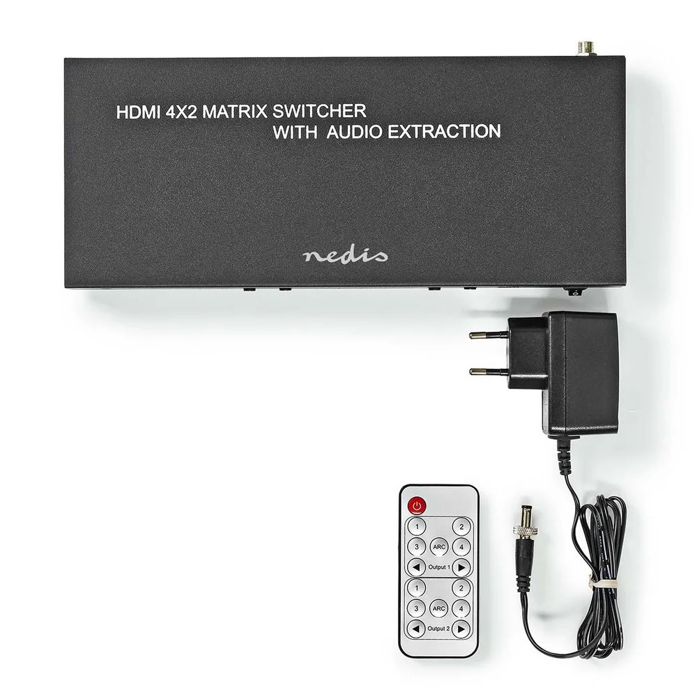 Switch Matrix Hdmi  4x 2 Porto(S) Porto(S)  4