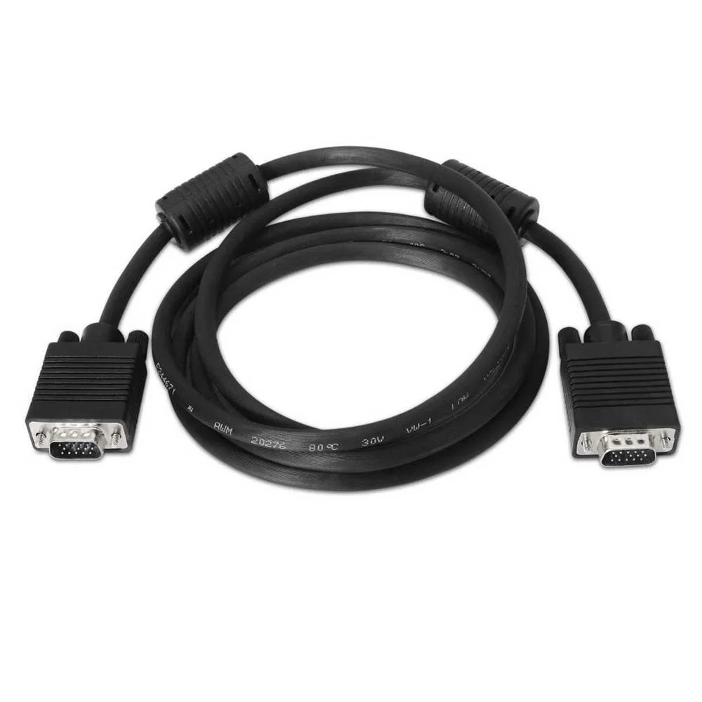 Aisens A113-0071 Cabo Vga 1,8 M Vga (D-Sub) Preto