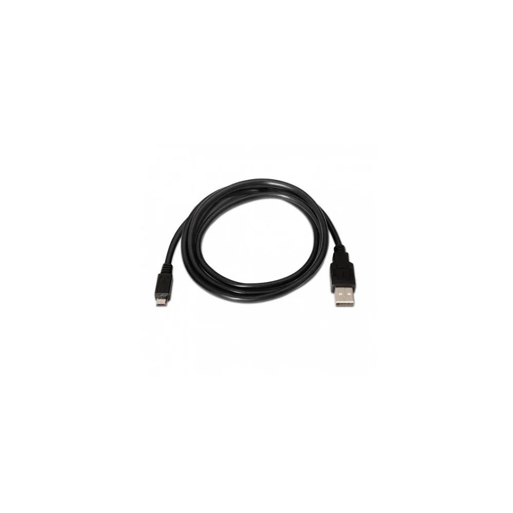 Cable Usb(A) 2.0 a Micro Usb(B) 2.0 Aisens 3m Neg.