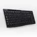 Teclado sem Fios Logitech K270 Preto