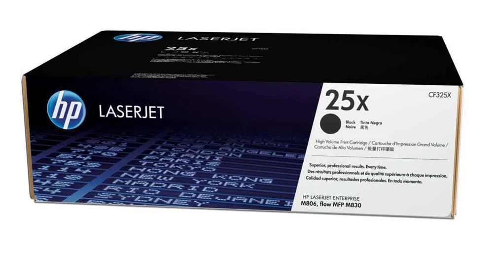 T&oacute;ner Hp 25x Preto