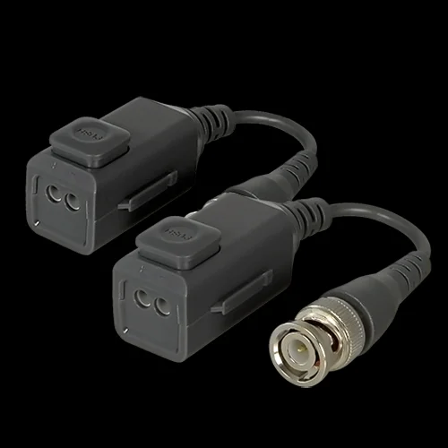 Transceptor Passivo Por Par Tran&ccedil;ado Safire com Splicing Button - Optimizado para Hdtvi, Hdcvi, Ahd 