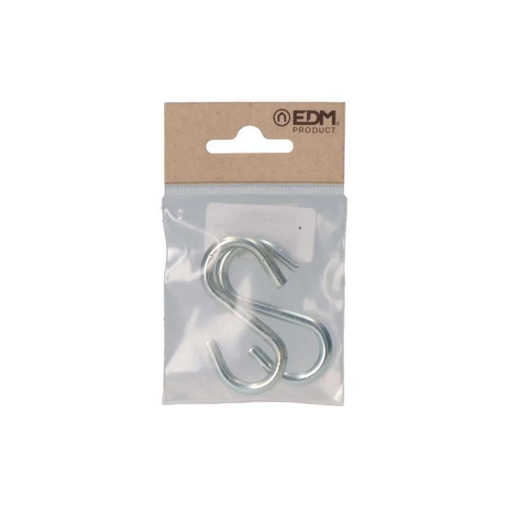 Pack 2 Unid. Gancho em Forma de S 60 Zinco Edm