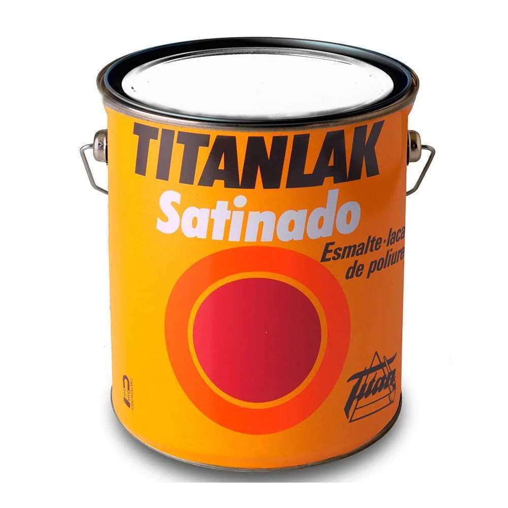 Esmalte Laca Poliuretano Titanlak Acetinado Branco 4l Titan 11140004