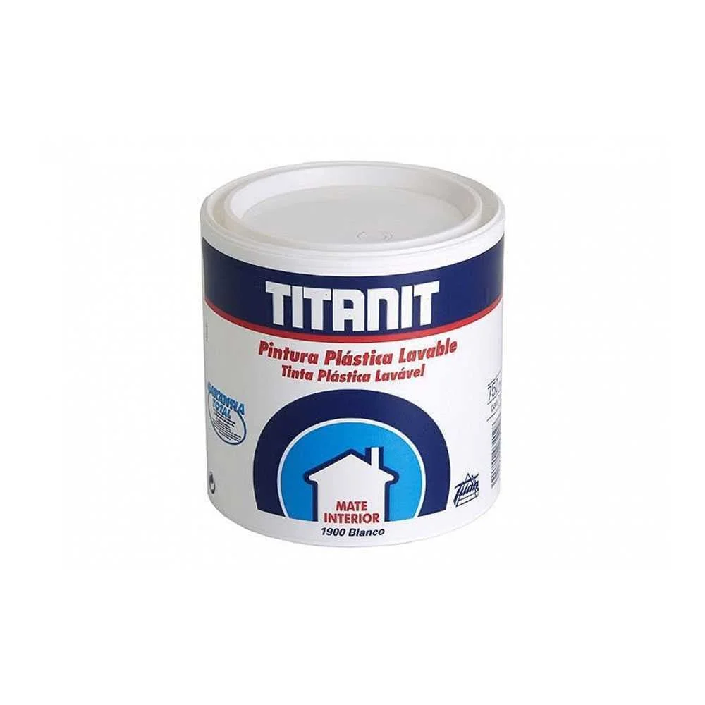 Tinta para paredes e tetos lav&aacute;vel titanit mate b.