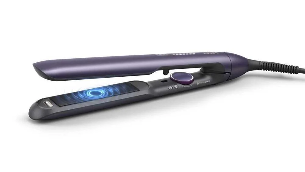 Philips 7000 Series Bhs752/00 Hair Styling Tool Straightening Iron Warm Purple 2 M