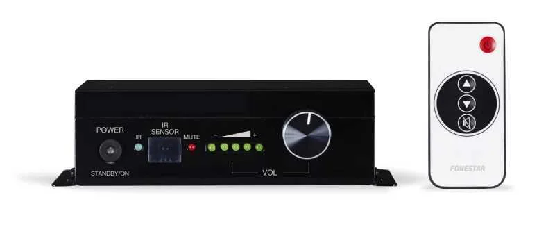 Amplificador Est&eacute;reo Casse D. 15 + 15 W Rms@4o. Caixa para Montagem em Superf&iacute;cie.