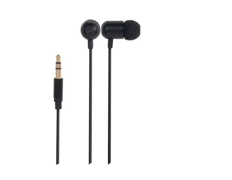 Auriculares In Ear com Microfone. Est&eacute;reo. com Cabo. 20-20.000 Hz. Cabo 5 M. Preto.