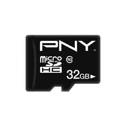 Sd Microsd Hc Card  32gb Pny Performance Plus Cl.10 Retail