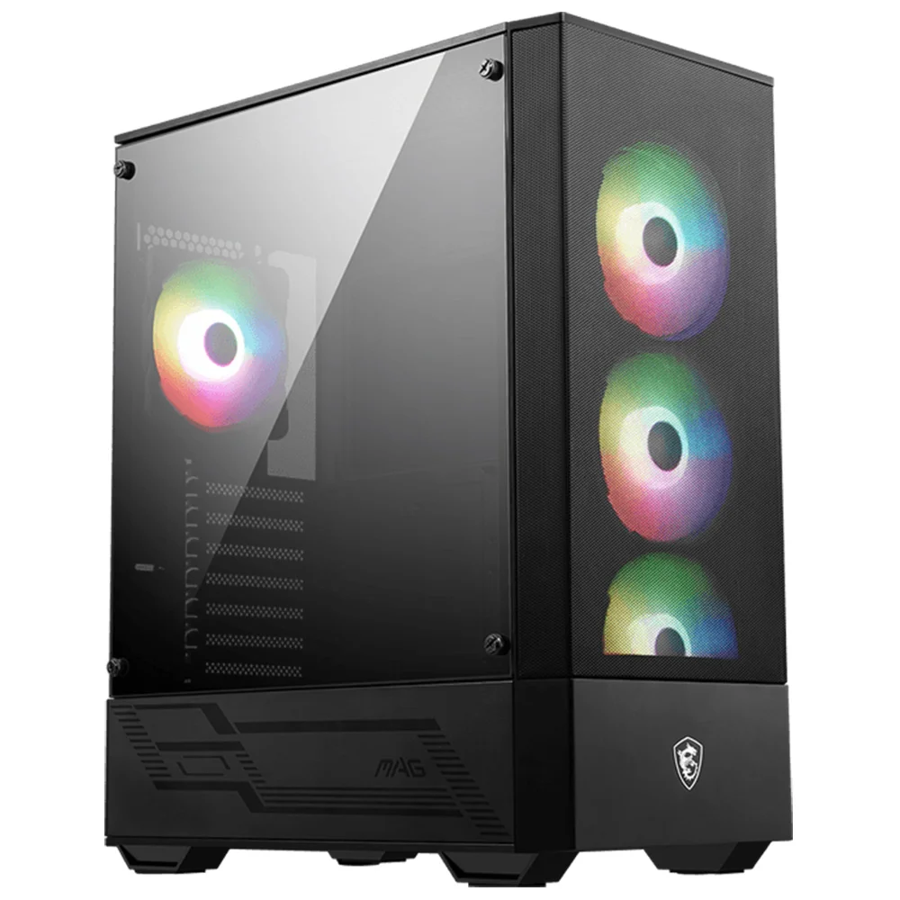 Caixa Atx Msi Mag Forge 112r Tempered Glass Preta