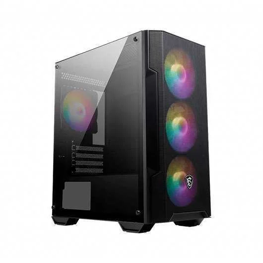 Caixa Gaming Msi Mag Forge M100a Matx 1xusb3.2 RGB Preto