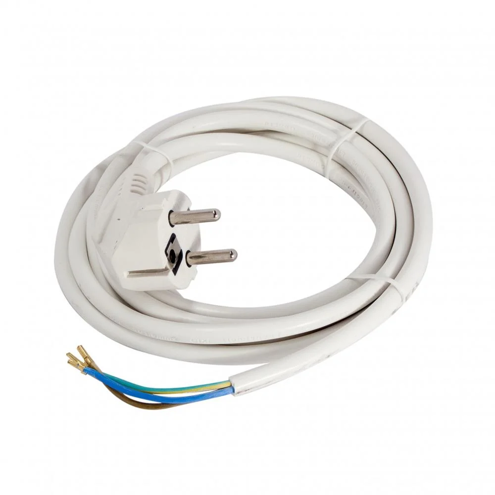 Cabo 1.5m 3x1.5mm m&aacute;x.2500w com macho branco