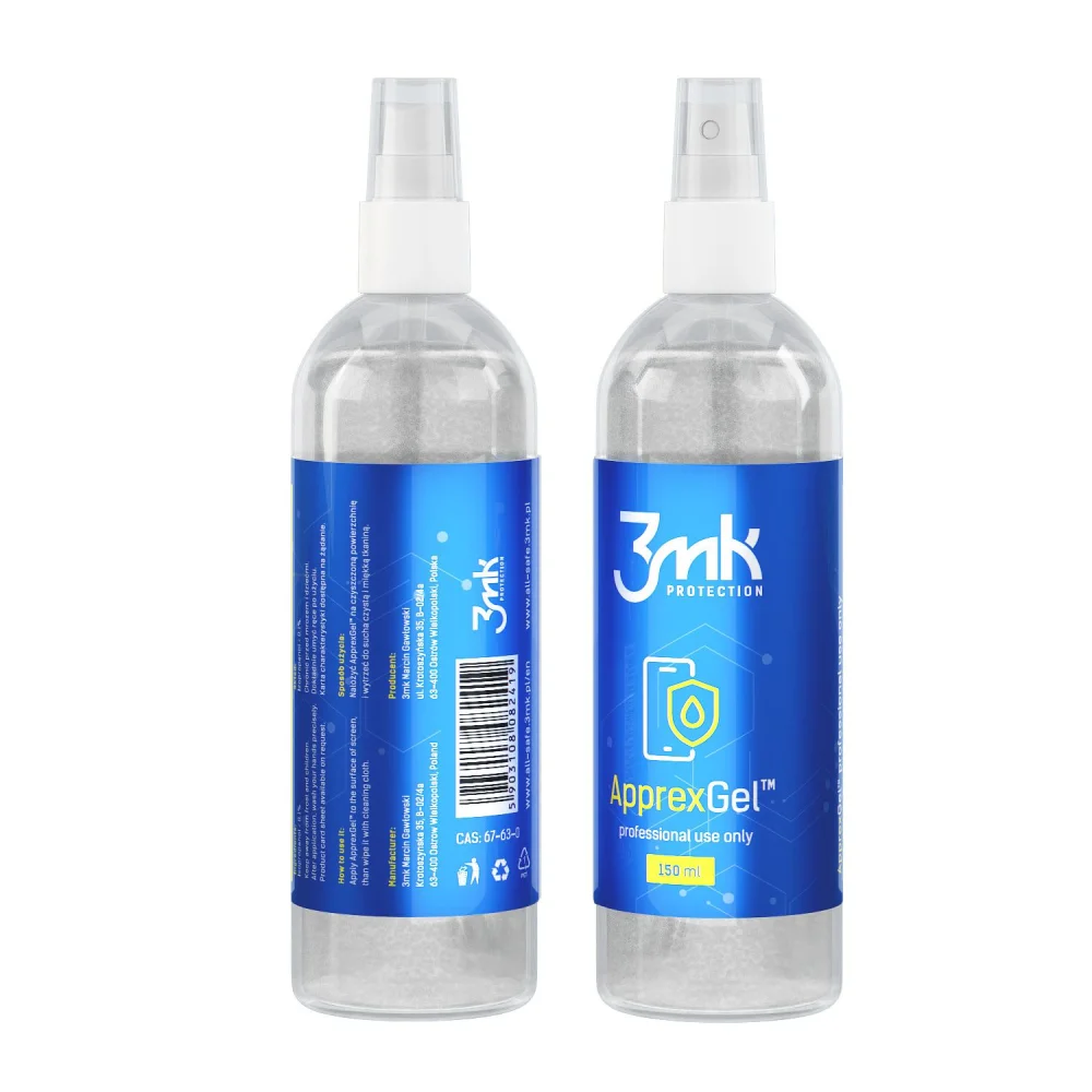 Gel Apprex Safe para aplica&ccedil;&atilde;o de peliculas