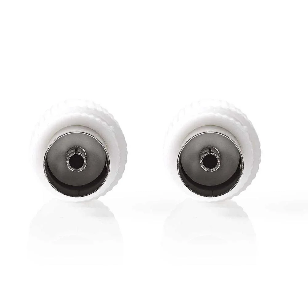 Conector Iec (Coaxial) | Mujer - 2 Unidades | Bla.