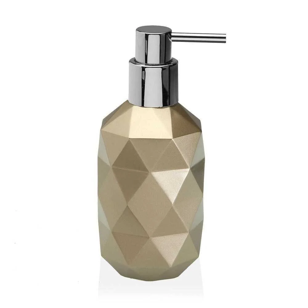 Dispensador de Sab&atilde;o Diamond Branco Pl&aacute;stico Resi.