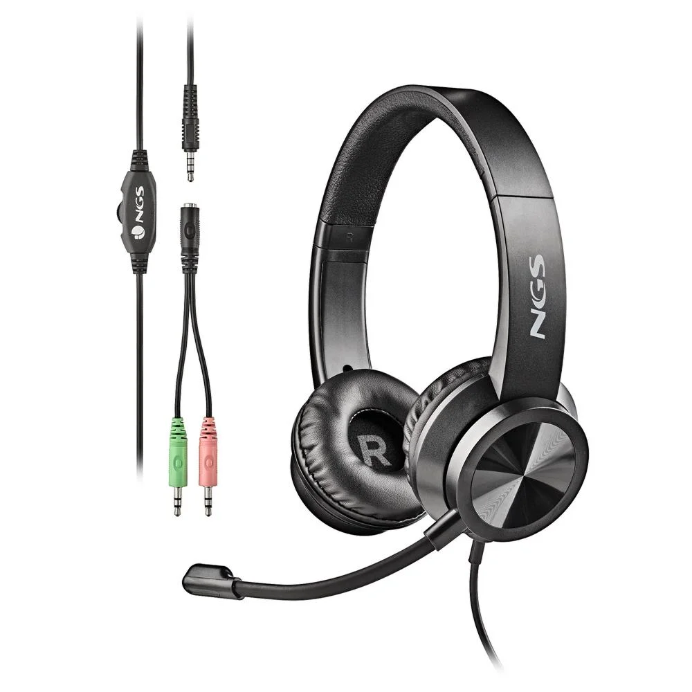 Auscultadores Headset Msx 11 Pro Preto - Ngs