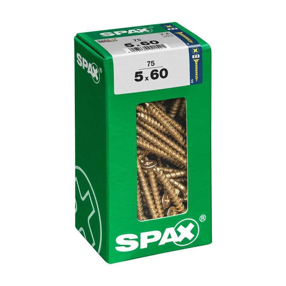 SPAX 4081020500607 PARAFUSO/PORCA 60 MM 75 UNIDAD.