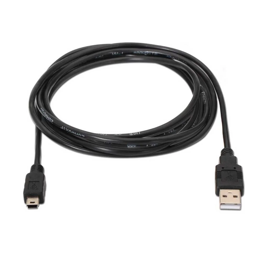 Cable Usb(A) 2.0 a Mini Usb(B) 2.0 Aisens 1.8m Ne.