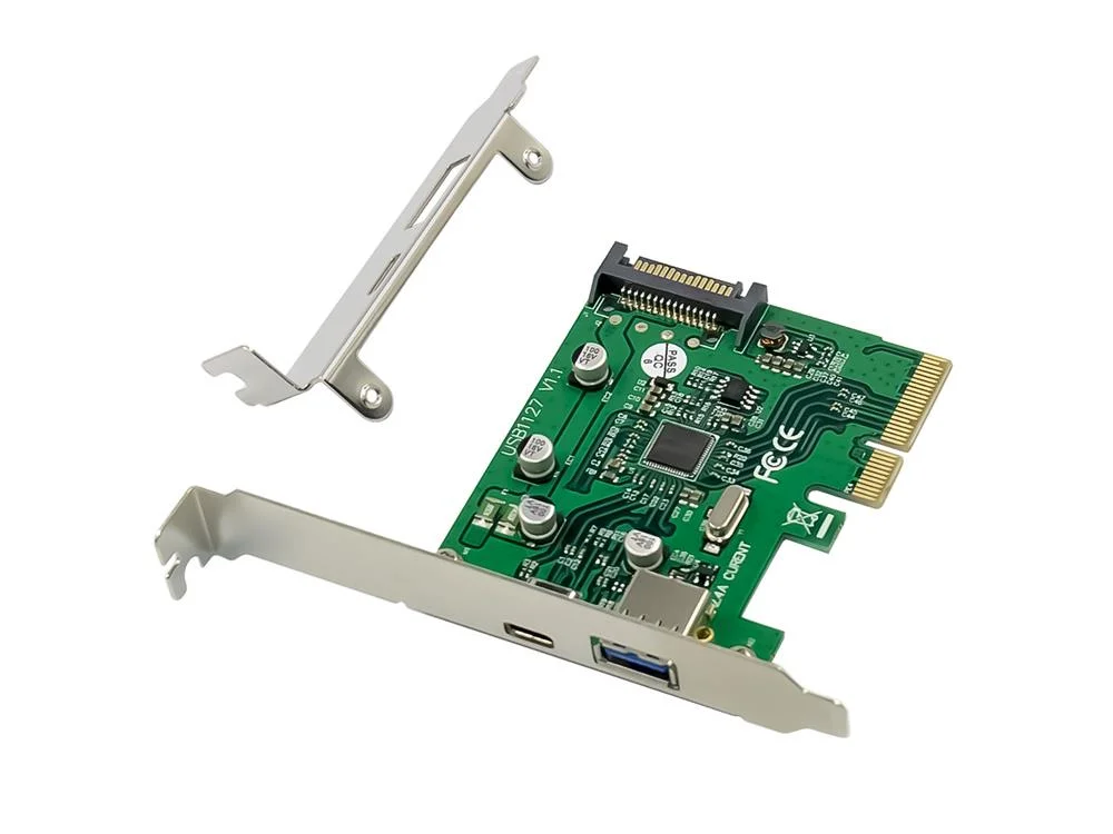 Emrick Usb 3.2 Gen 2 Pcie Card, 1-Port Usb-C & 1-.