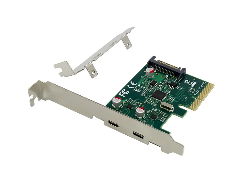 Emrick 2-Port Usb 3.2 Gen 2 Type-C Pcie Card