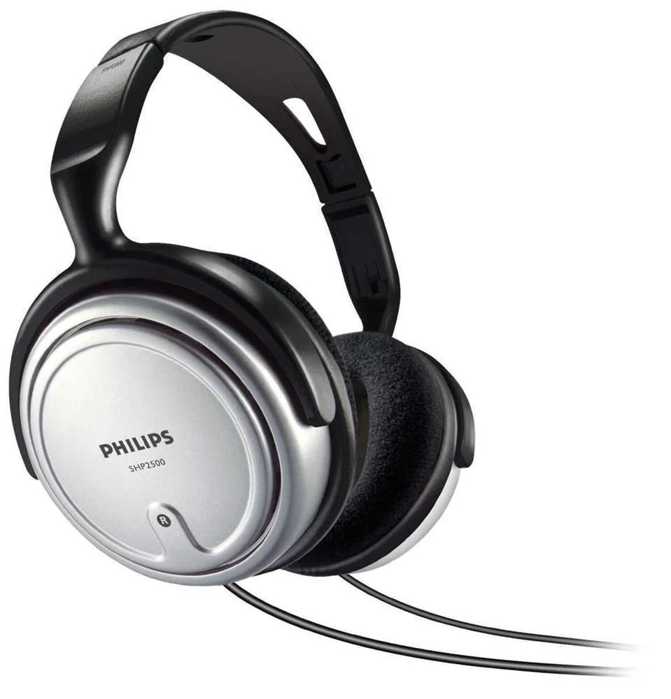 Auriculares Philips Shp2500/10 Tv Gris