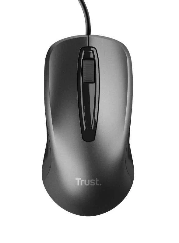 Rat&oacute;n Trust Basics Wired Mouse/ Hasta 1200 Dpi