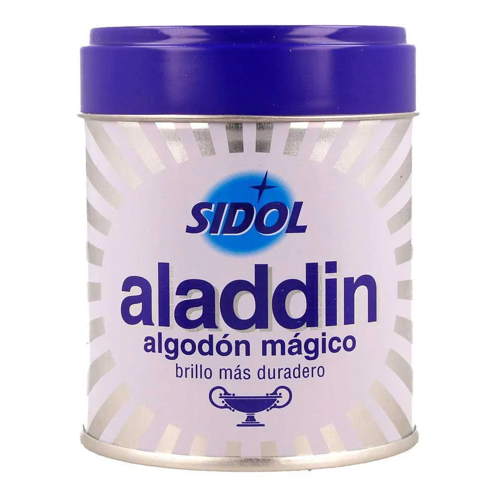 Produto para Limpeza de Metais Aladdin Algod&atilde;o M&aacute;.