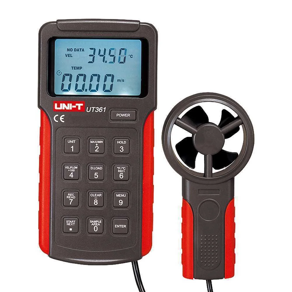 Anem&oacute;metro tipo Split - Sensor de velocidad del v.