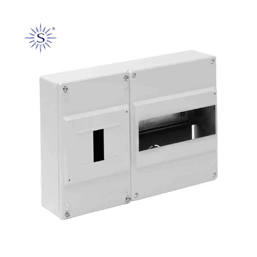 Caixa para Distribui&ccedil;&atilde;o 1 Icp+7 Elementos Branco 227x188x55mm Solera (Retractilado) 697b