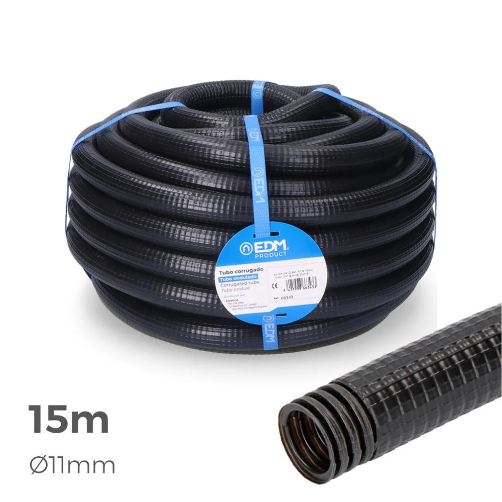 Tubo Ferroplast para Exterior Medida 11mm Ce M-16 15m Edm