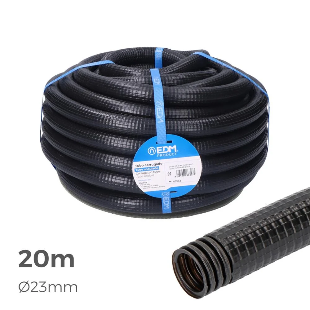 Tubo Anelado Exterior 23mm Ce M-32 20mts