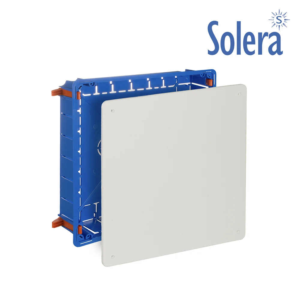 Caixa de Deriva&ccedil;&atilde;o de Tabique Oco 250x250x50mm Solera (Retractilado) 324gw