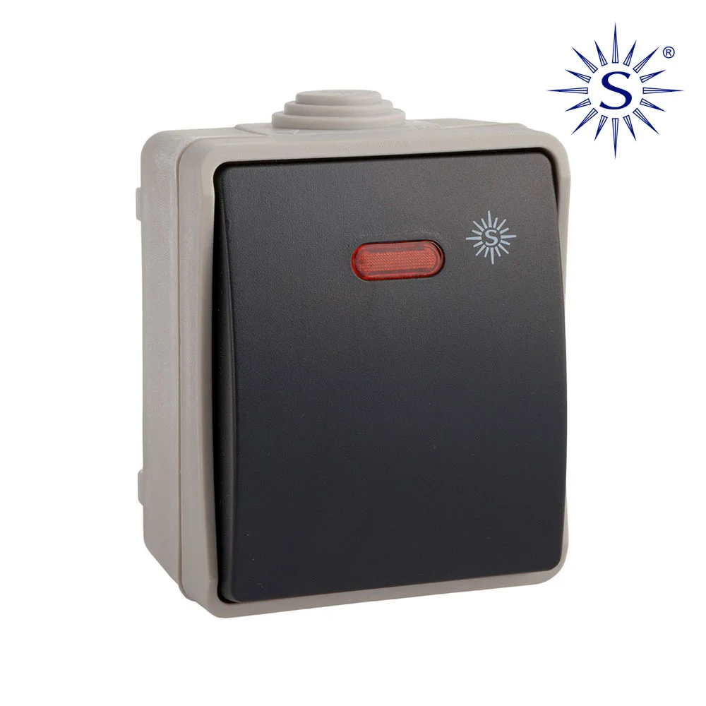 Bot&atilde;o Estanque Luminoso Ip54 (Retractilado) Solera 3320il