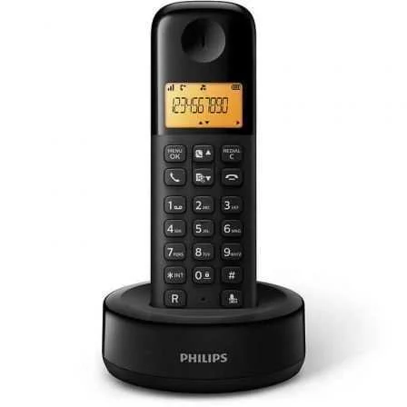 Telefone Sem Fios Philips Dect D1601b - Preto