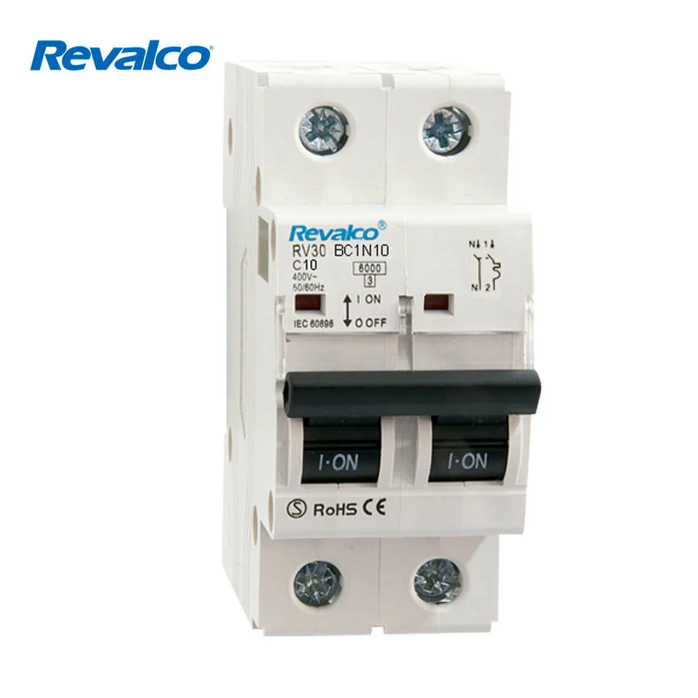 Disjuntor Magnetot&eacute;rmico Revalco 1 Polo+Neutro 16a