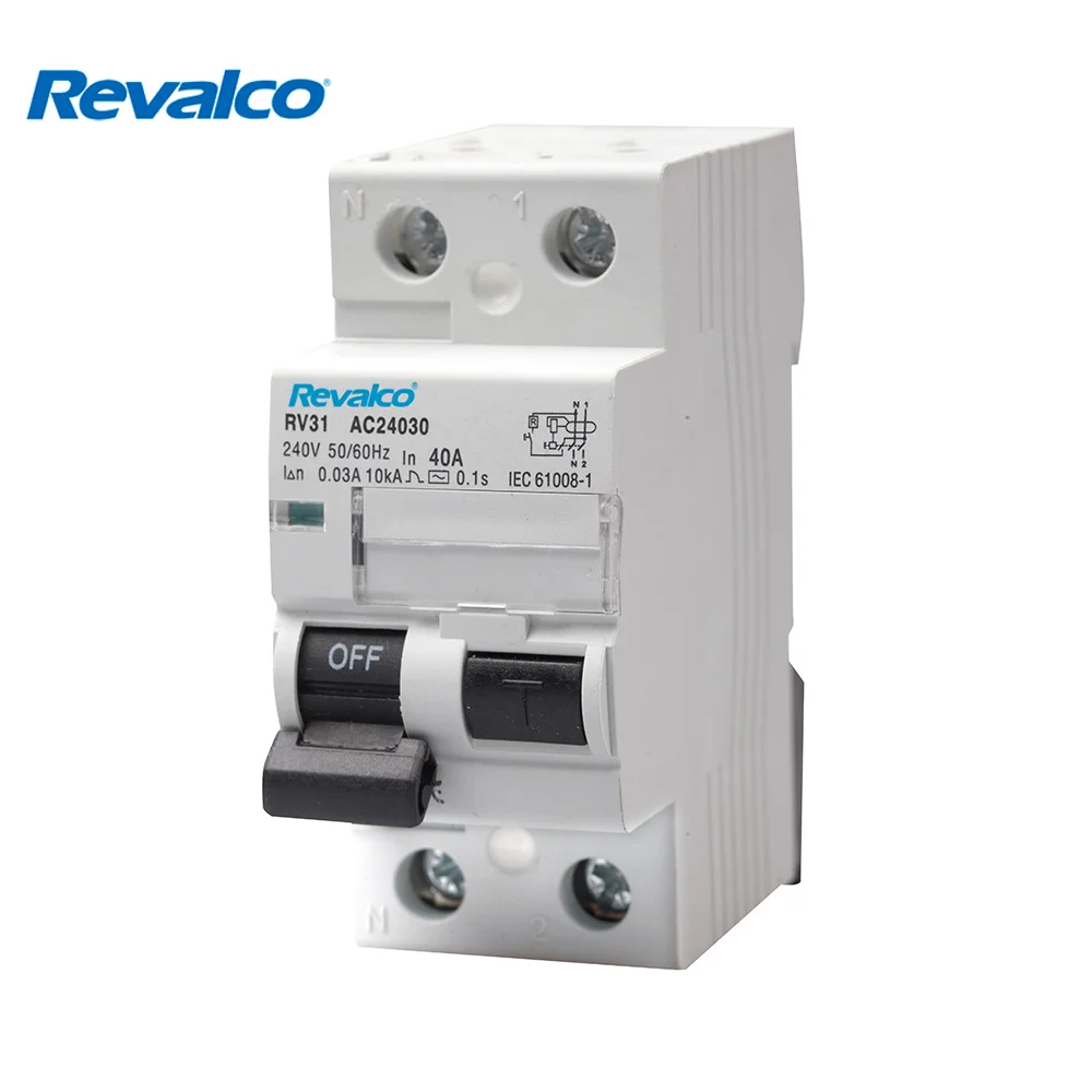 Disjuntor Diferencial 2 Polos Revalco 25a