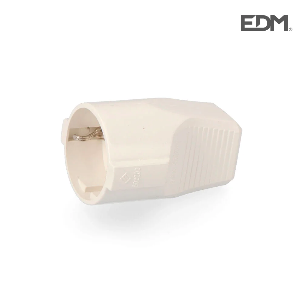 Ficha F&ecirc;mea T/Tl 10/16a 250v (Embalada) Edm