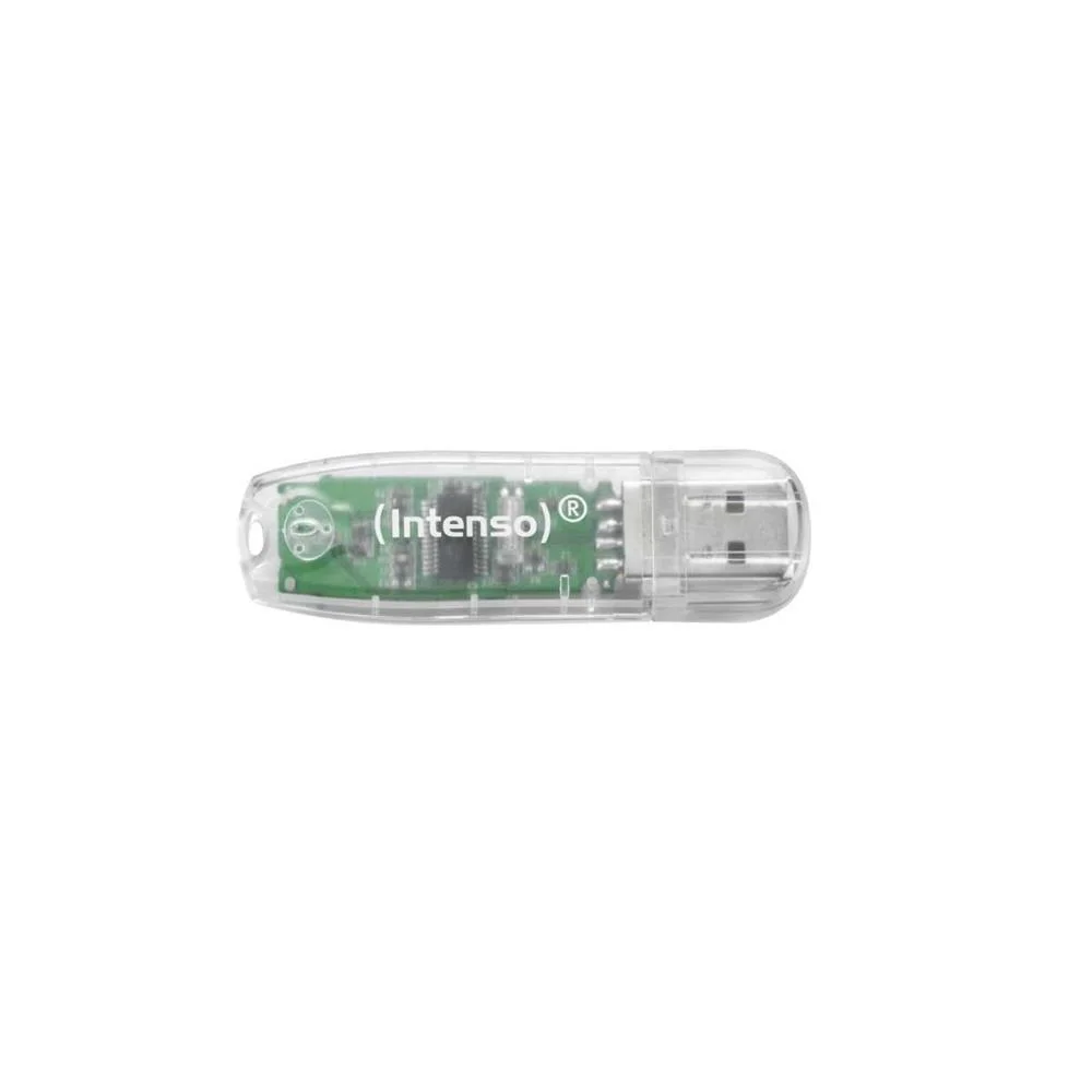 Memoria Usb Intenso Rainbow Line 32 Gb Transparen.
