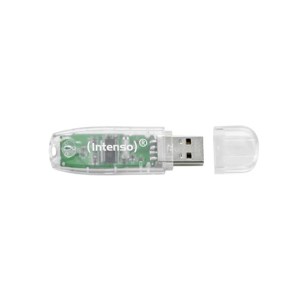 Memoria Usb Intenso Rainbow Line 32 Gb Transparen.