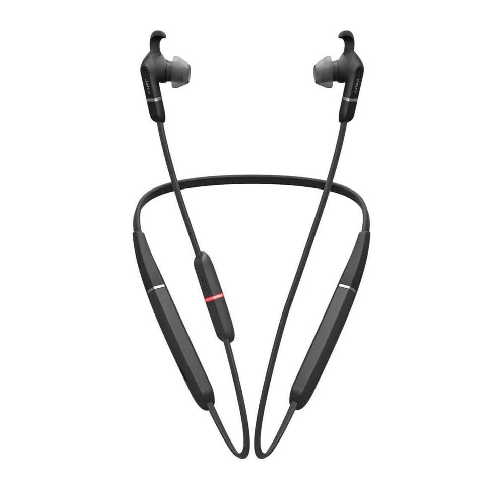 Jabra Evolve 65e Ms & Link 370 Auscultadores Sem .