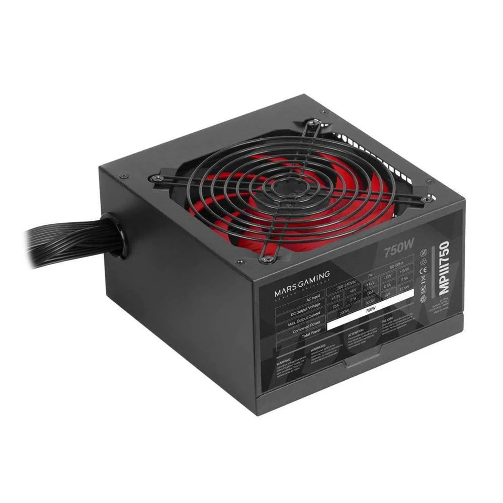 MARS GAMING MPIII750 FONTE DE ALIMENTA&Ccedil;&Atilde;O 750 W 2.