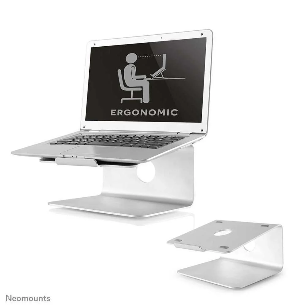 Neomounts Deskstand Laptop/Ipad-St&auml;nder Silber